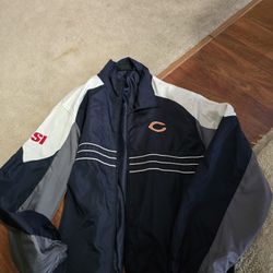CHICAGO BEARS SPORTS ILLUSTRATED REEBOK WINDBREAKER XL NEW