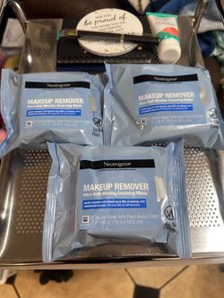 Makeup remover wipes $4 each or 2 for $7