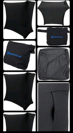 X-STAND SCRIM BLK. (PAIR) 2