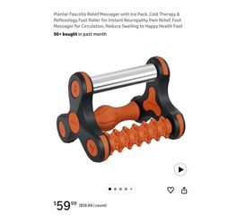 Brand new Plantar Fasciitis Relief Massager with Ice Pack