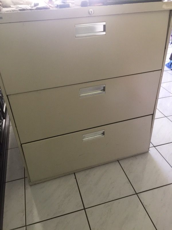 3 drawer filling cabinet