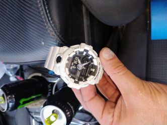 White g shock