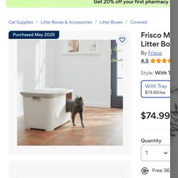 Cat Litter box Never Used