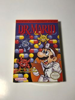 Dr Mario NES w/ box