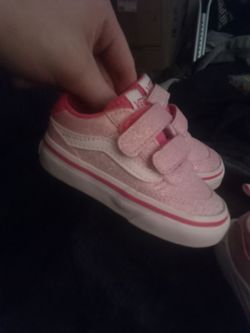 Toddler size 5 vans and Nikes