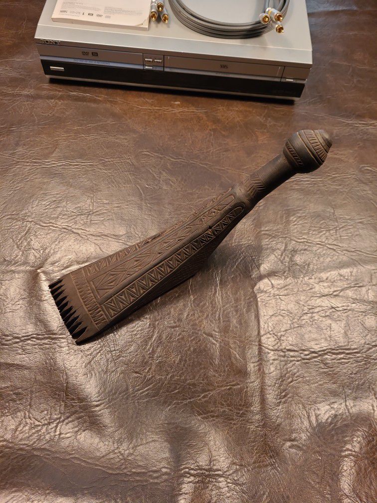 Antique Turkish Weaving Loom Comb 