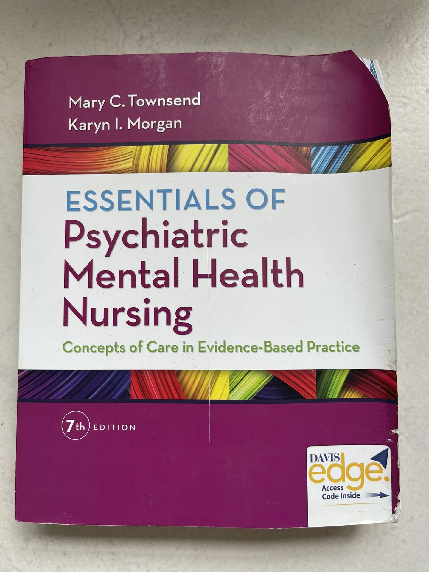 Essentials Of Psychiatric Mental Health Nursing $10