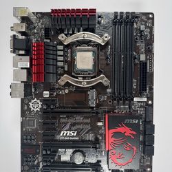 MSI Motherboard + CPU + Memory
