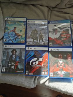 PlayStation Games. Tales of Arise, Demon souls, Elden ring, Final Fantasy, Valhalla, Diablo 4, Gran Turismo 7, Ragnarok, Nier, Stranger