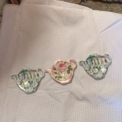 3 Tea Bag Holders