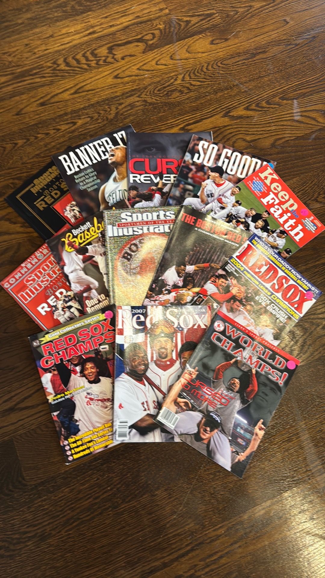 2004-2005 Red Sox magazines Collection