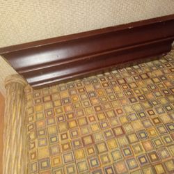 2 Wooden 23" Hanging Shelf