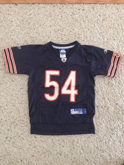 Chicago Bears Urlacher 54 Jersey Boys size Medium 5-6