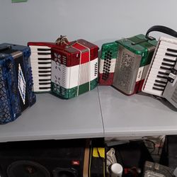 Accordion De Teclas. Y Bottones 