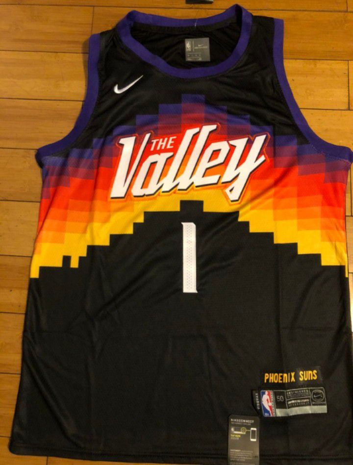phoenix suns booker valley jersey