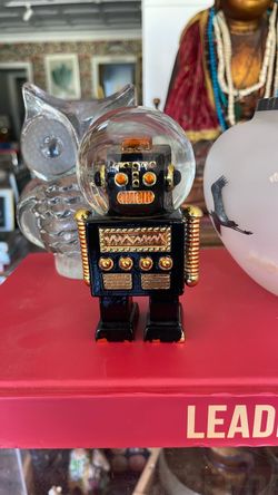 Vintage Robot paperweight Japan