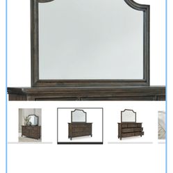 Ashley Veramound Dresser Mirror 