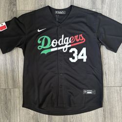 Los Angeles Dodgers Valenzuela Mexico Jersey 