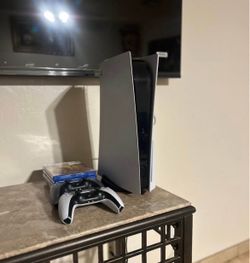 Sony PlayStation 5 Console with Two Controllers