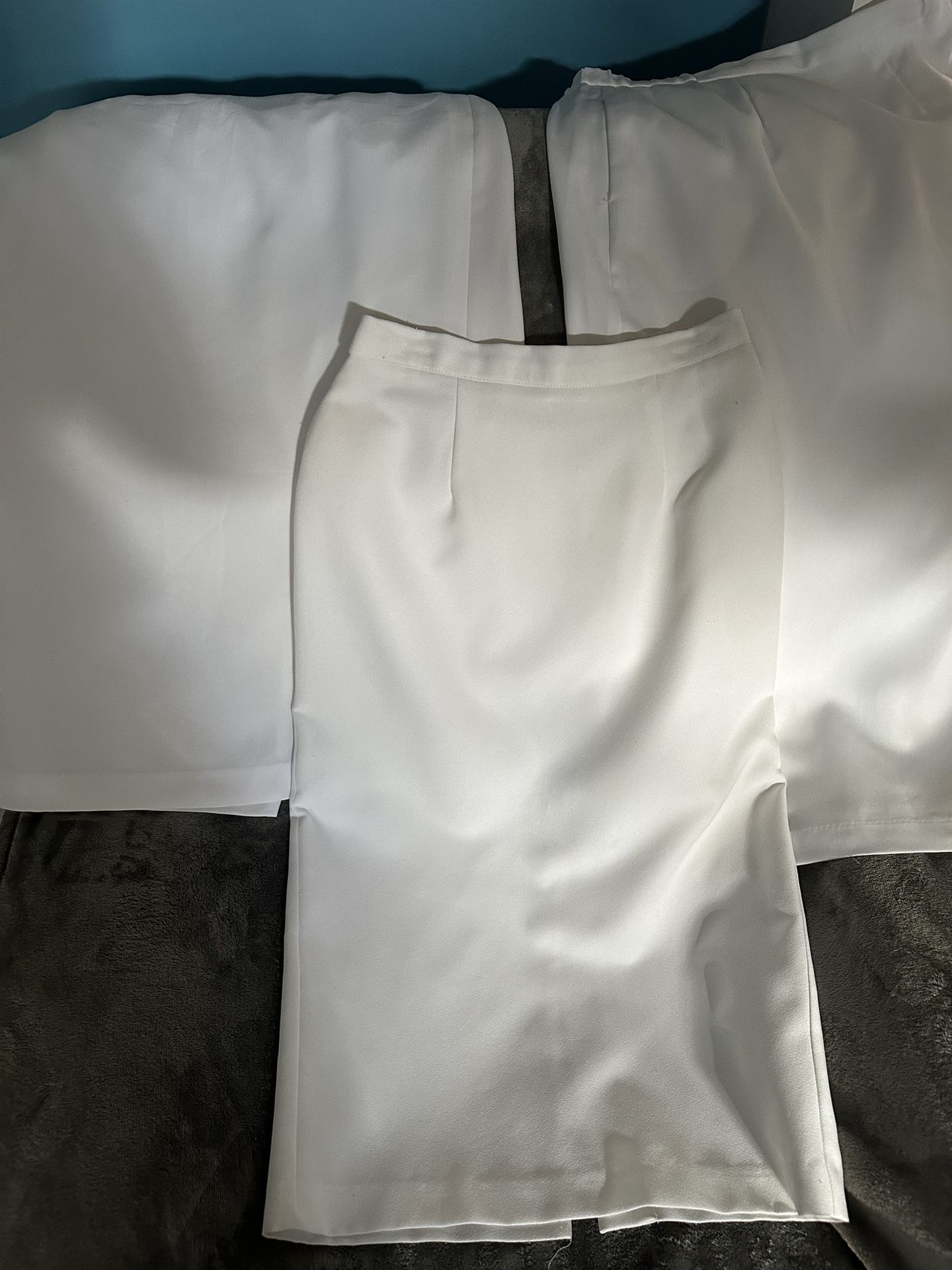 Ladies White Skirts