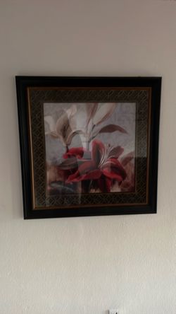 Wall Paintings and clock