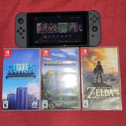 Nintendo Switch 5 Games 