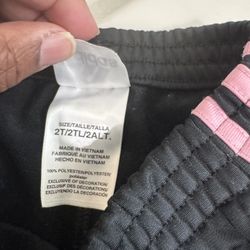 Adidas Kids Track Pants Sizes 2T Take Both For 10$ 