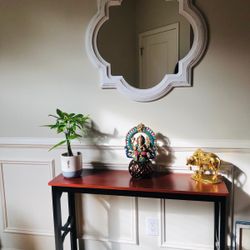 Modern Entryway Table and Accent Mirror - sold separately or as a bundle