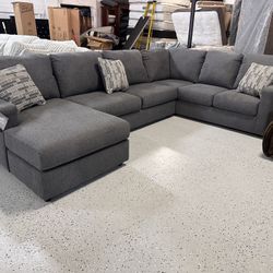 NEW SECTIONAL SOFA GREY 