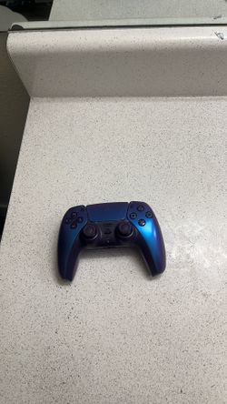 Colorful purple ps5 controller