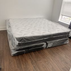 Queen Mattress 🛌 With Free Box Spring - Same Day Delivery 