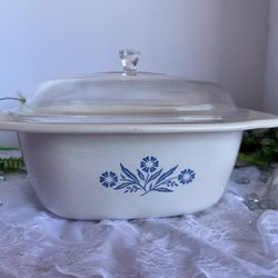 Vintage Corningware casserole dish