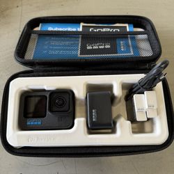 Go Pro 12 With 2 Batteries And Case