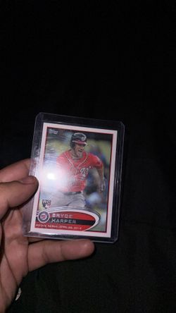 2012 TOPPS Baseball Bryce Harper Rookie Card US183