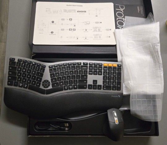 Ergonomic Mouse And Keyboard ProtoArc