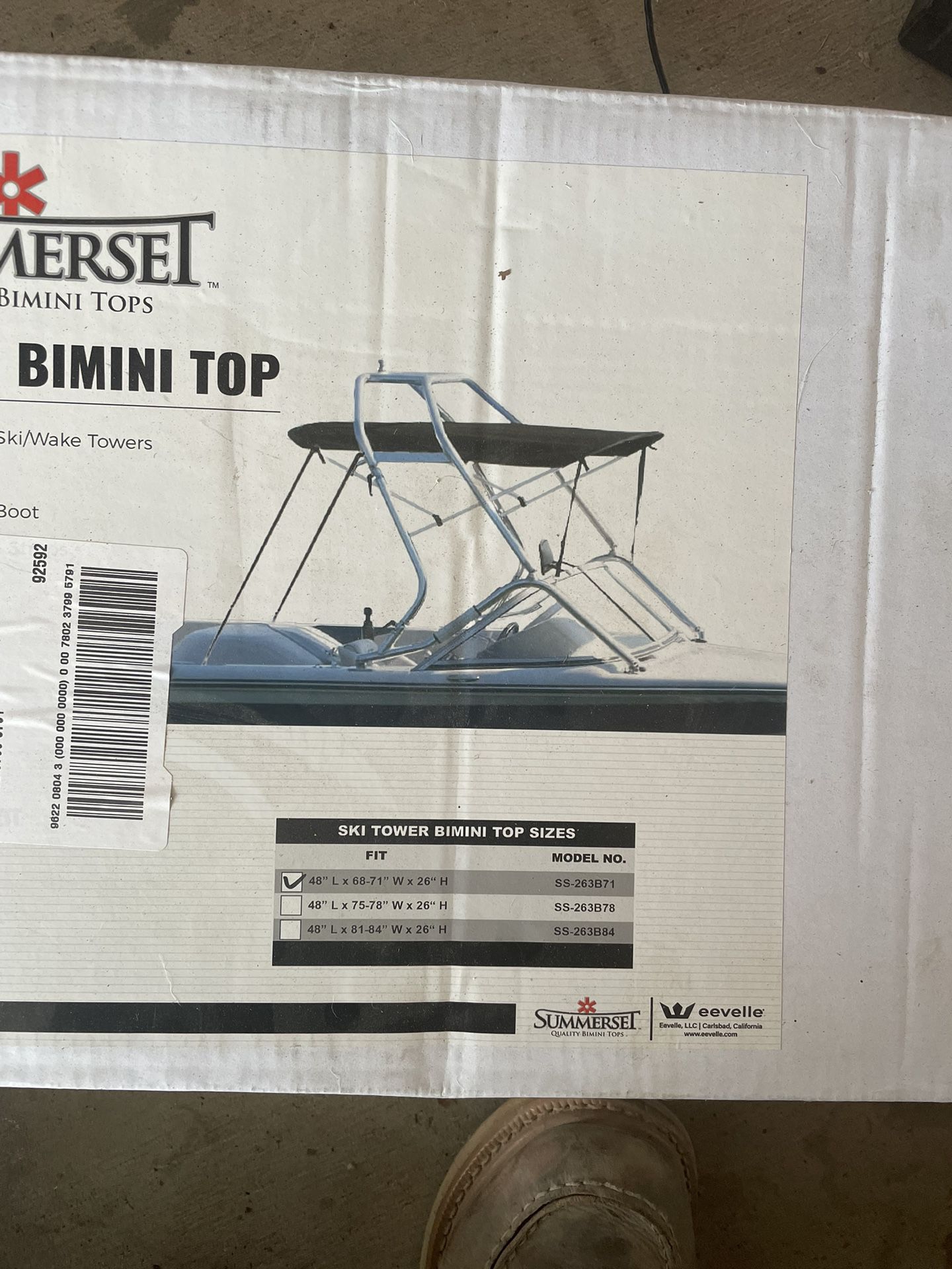 Aluminum Boat Bemini  (Beige)