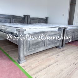 New Full Bed With Mattresses 2 