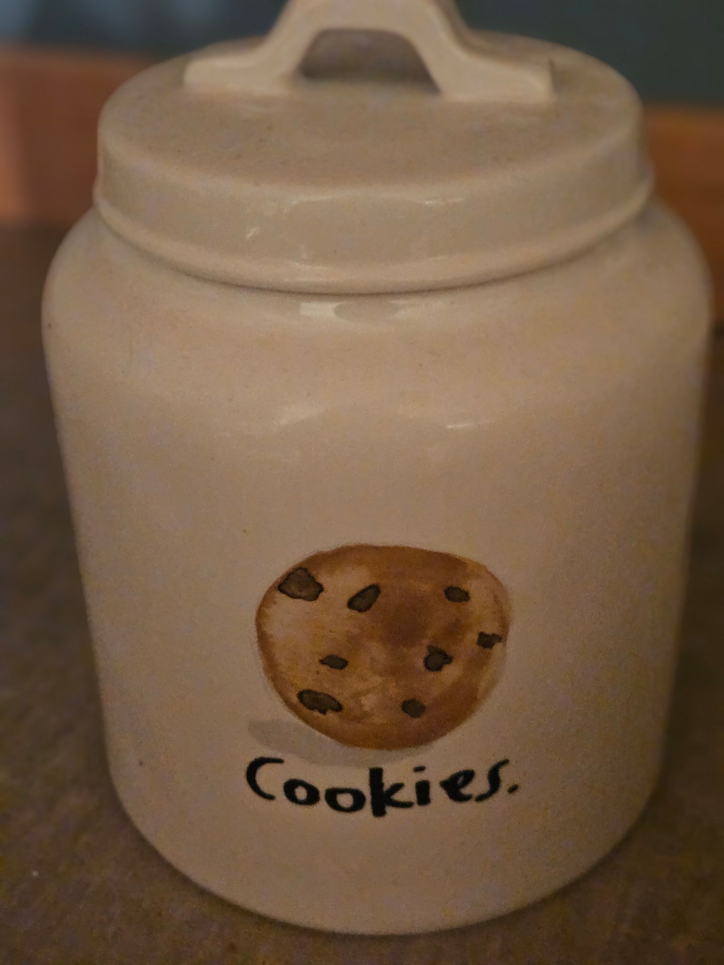 Rae Dunn Rare Cookie Jar