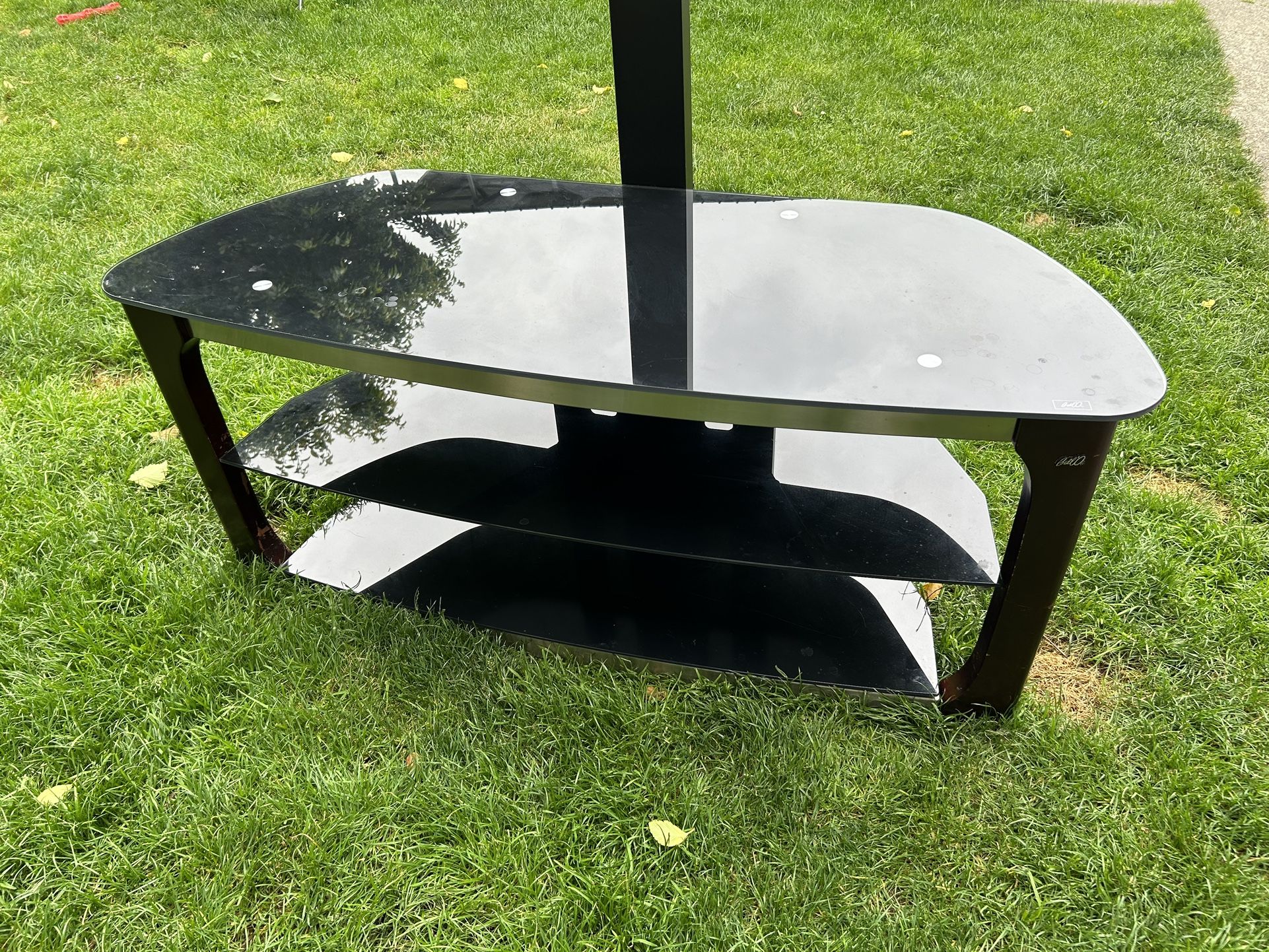 Glass TV Stand
