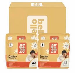 Hello Bello Diapers, Size 1 (8-12 lbs), 128 Count