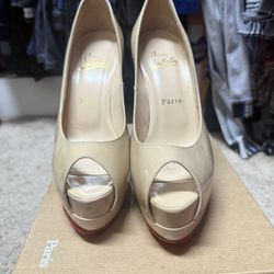 Authentic Christian louboutin Palais Royal 120