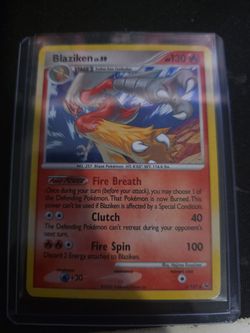 Blaziken 2008 03/127 lightly played