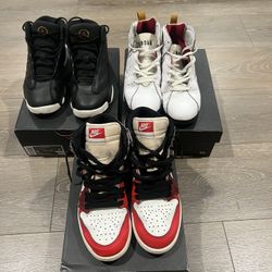 Nike Jordan shoes boys size 3 set