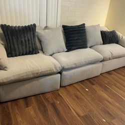 Living Spaces Reclining Couch FREE Delivery 