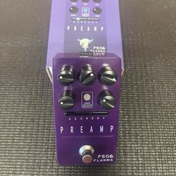 Flamma FS06 Preamp Pedal (with 7 Preamp Models)