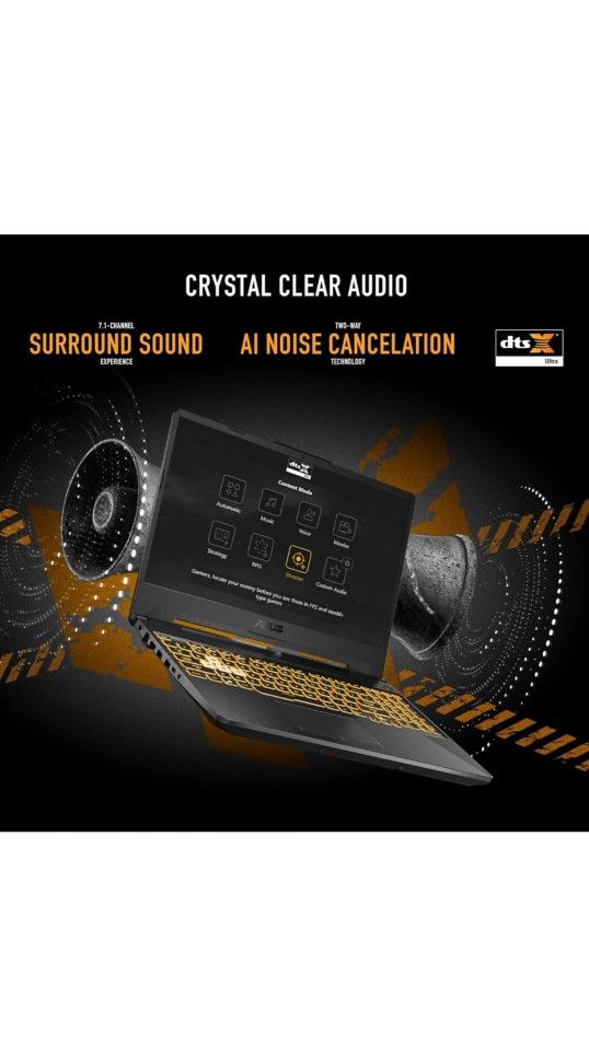 ASUS TUF F15 GAMING LAPTOP