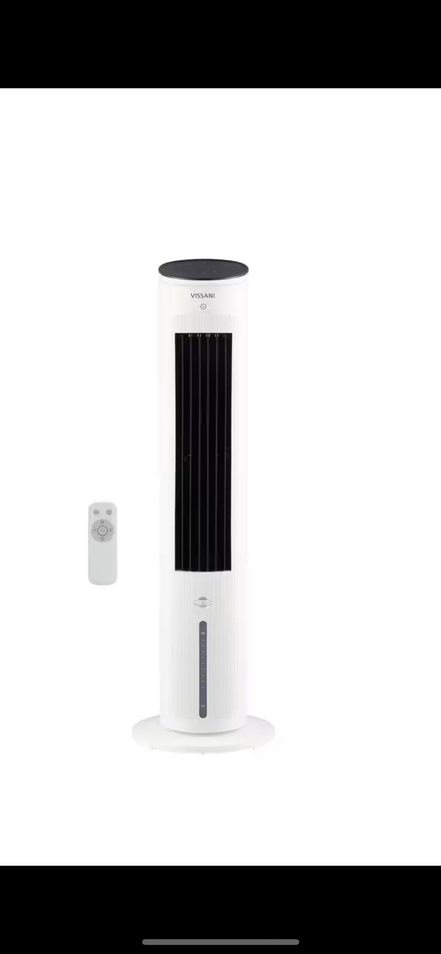 CFM 3-Speed Digital Tower Portable Evaporative Cooler with Remote Control