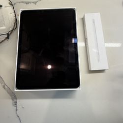 NEW iPad Air 11” (M3) 256GB + Apple Pencil (Never Used, Open Box)