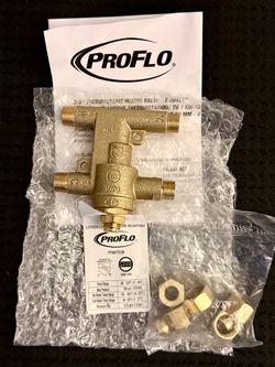 ProFlo PFMVTD38 Thermostatic Mixing Valve 2-Outlet