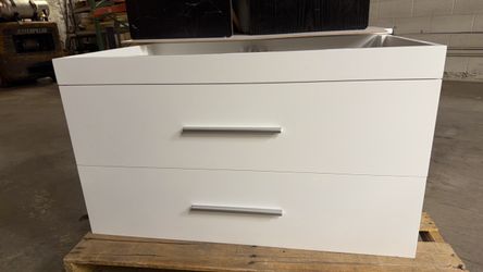 Bathroom cabinet and countertop